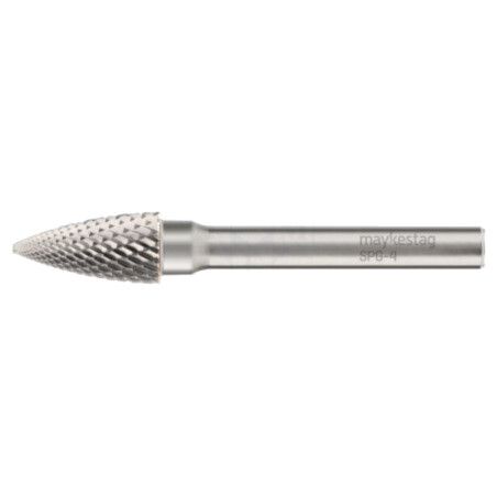 Freză biax; Ø: 3mm; L: 3mm; metal; Lung.element lucru: 12mm