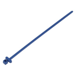 Colier de strângere RFID; L: 200mm; W: 4,6mm; albastră; poliamidă