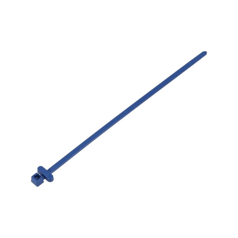Colier de strângere RFID; L: 200mm; W: 4,6mm; albastră; poliamidă