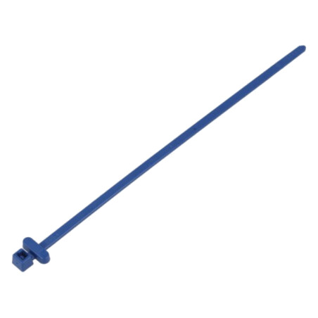 Colier de strângere RFID; L: 200mm; W: 4,6mm; albastră; poliamidă