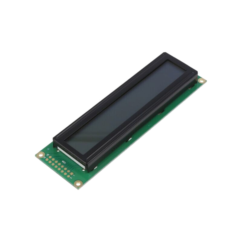 Afişaj: LCD; alfanumerice; STN Positive; 24x2; gri; 118x36x13,6mm