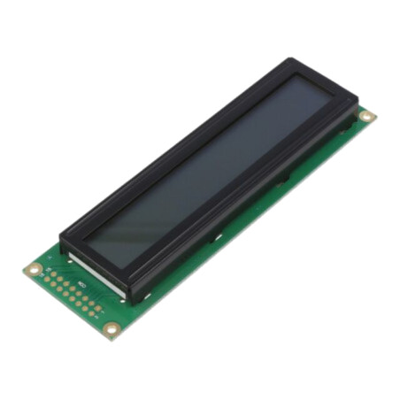 Afişaj: LCD; alfanumerice; STN Positive; 24x2; gri; 118x36x13,6mm