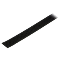 Bandă: arici; W: 25mm; L: 1m; Thk: 5,7mm; cauciuc; neagră