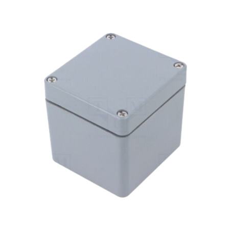Carcasă: universală; X: 75mm; Y: 80mm; Z: 75mm; poliester; gri; IP66