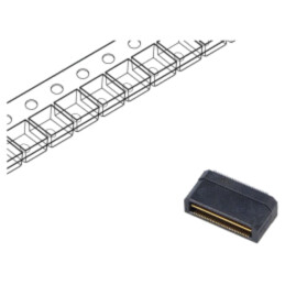 Conector: PCB-PCB; tată; PIN: 60; 0,5mm; QTH; aurit; SMT; soclu; 2A