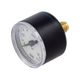 Manometru; 0÷12bar; Clasa: 2,5; 40mm; Temp: -20÷60°C; plastic