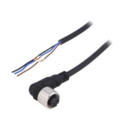 Cablu de conectare; M12; PIN: 3; în unghi; 5m; mufă; CL; mamă