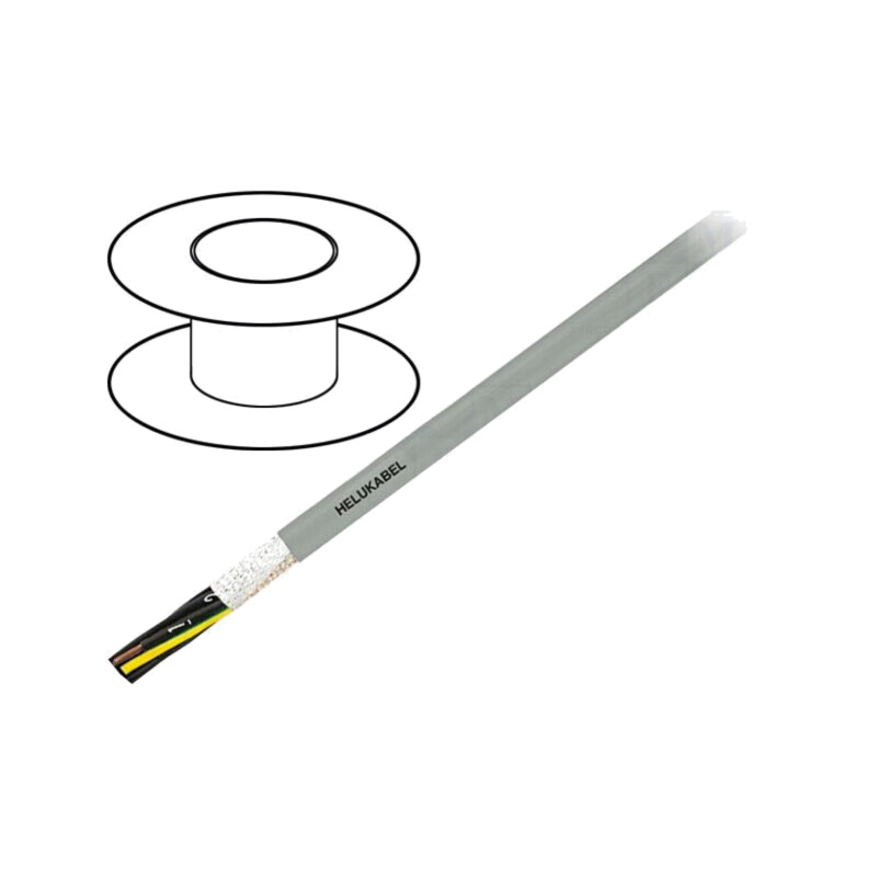 Cablu: cablu de control; PURO-JZ-HF; 25G0,75mm2; PUR; gri; litat Cablu: cablu de control; PURO-JZ-HF; 25G0,75mm2; PUR; gri; litat