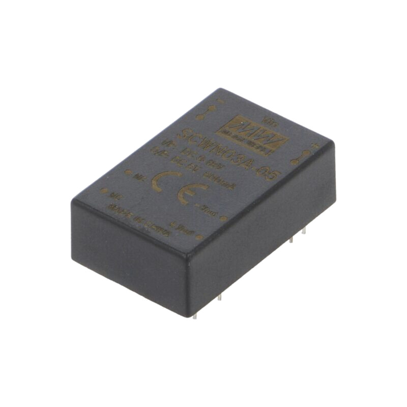 Convertor: DC/DC; 3W; Uintr: 9÷18VDC; Uieş: 5VDC; Iieş: 600mA; DIP24