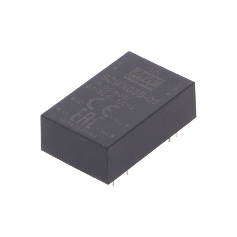 Convertor: DC/DC; 3W; Uintr: 18÷36VDC; Uieş: 5VDC; Iieş: 600mA; DIP24