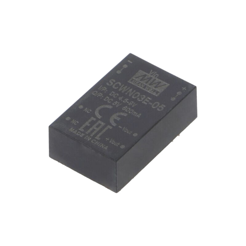 Convertor: DC/DC; 3W; Uintr: 4,5÷9VDC; Uieş: 5VDC; Iieş: 600mA; DIP24