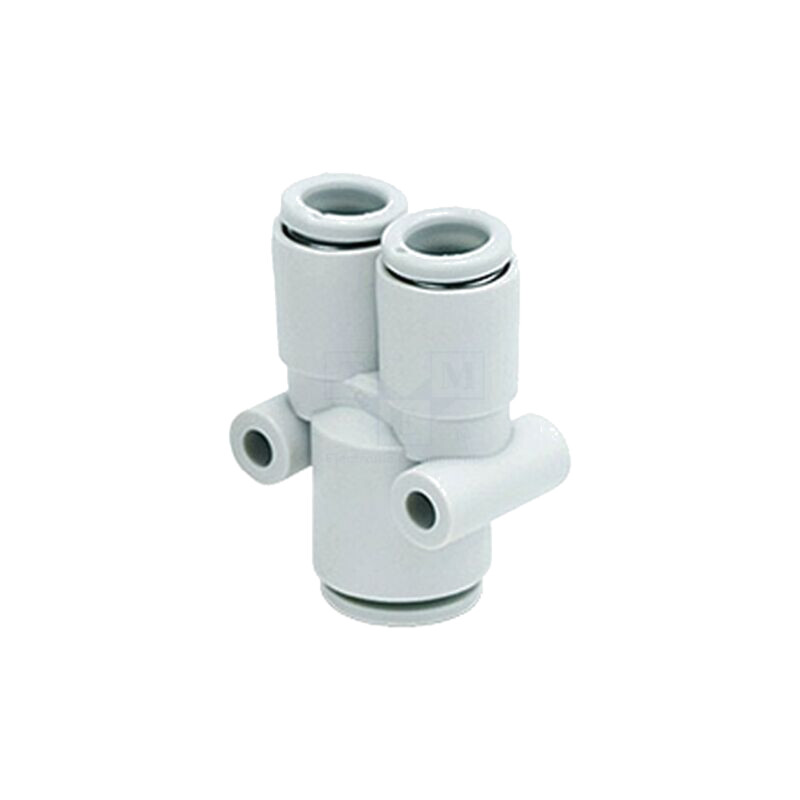 Teu; reducţie,mufabil; -1÷10bar; polipropilenă; Øieş: 10mm