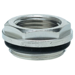 Plug with connection; Ext.thread: G 1"; Int.thread: G 3/8"
