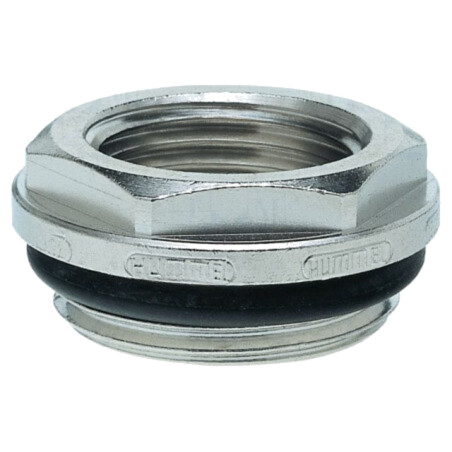Plug with connection; Ext.thread: G 1"; Int.thread: G 3/8"