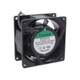 Ventilator: AC; axial; 230VAC; 80x80x38mm; 40,7m3/h(±7%); 32dBA