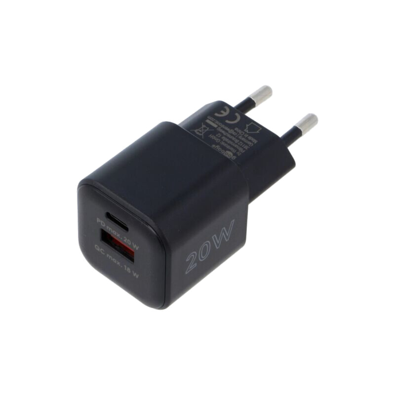 Alimentator: pulsatoriu; alimentare,plug-in; 5÷12VDC; 20W; Apple Alimentator: pulsatoriu; alimentare,plug-in; 5÷12VDC; 20W; Apple