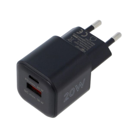 Alimentator: pulsatoriu; alimentare,plug-in; 5÷12VDC; 20W; Apple