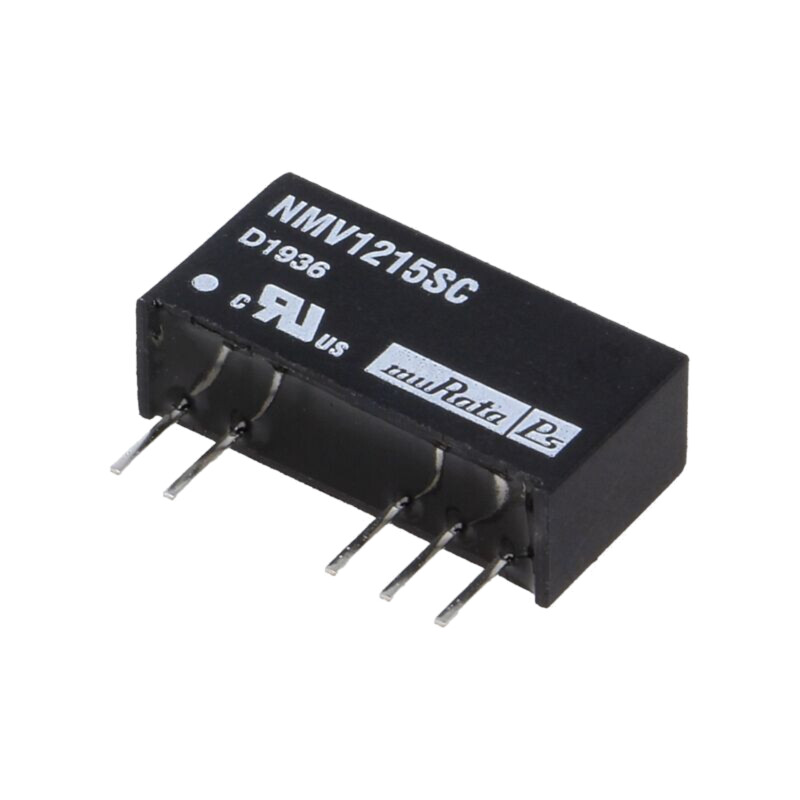 Convertor: DC/DC; 1W; Uintr: 10,8÷13,2VDC; Uieş: 15VDC; Iieş: 33mA