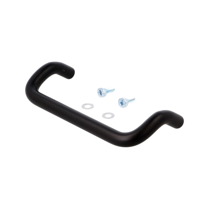 Suport; aluminiu; neagră; H: 40mm; L: 120mm; W: 11mm; manetă