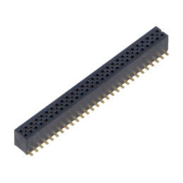 Conector: şiruri pini; tată; PIN: 56; 1,27mm; aurit; SMT; soclu