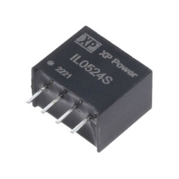 Convertor: DC/DC; 2W; Uintr: 5VDC; Uieş: 24VDC; Iieş: 84mA; SIP; THT