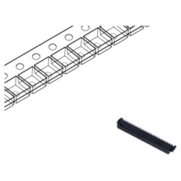 Conector: PCB-PCB; mamă; PIN: 50; 1,27mm; SFM; argintat selectiv