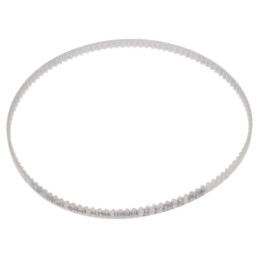 Curea dinţată; T2.5; W: 4mm; H: 1,3mm; Lw: 290mm; Număr dinţi: 116