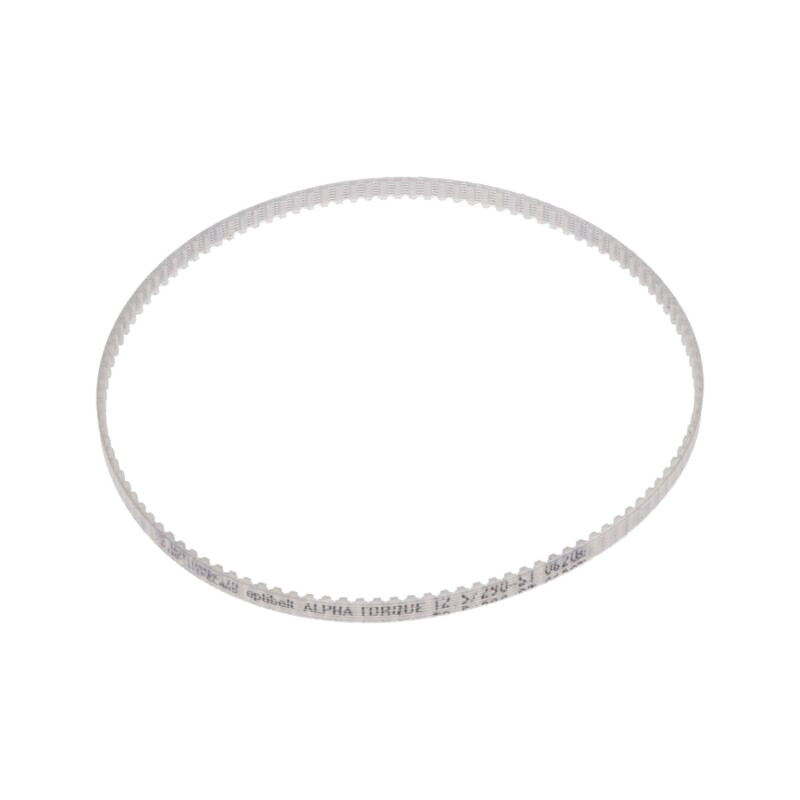 Curea dinţată; T2.5; W: 4mm; H: 1,3mm; Lw: 290mm; Număr dinţi: 116