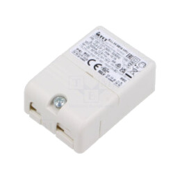 Alimentator: pulsatoriu; LED; 2÷12,6VDC; 500mA; IP20; 68x22x41mm