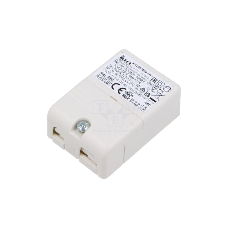 Alimentator: pulsatoriu; LED; 2÷12,6VDC; 500mA; IP20; 68x22x41mm Alimentator: pulsatoriu; LED; 2÷12,6VDC; 500mA; IP20; 68x22x41mm