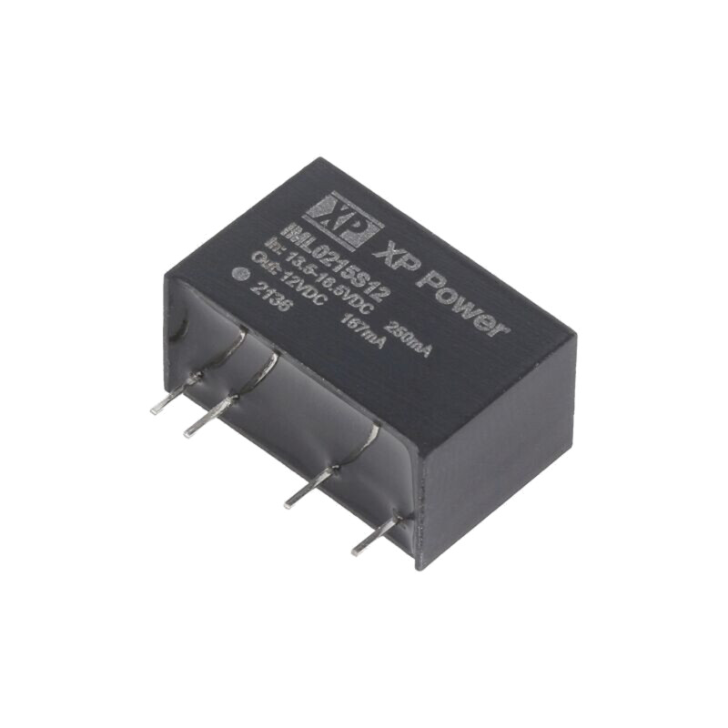 Convertor: DC/DC; 2W; Uintr: 13,5÷16,5VDC; Uieş: 12VDC; Iieş: 167mA