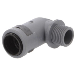 Conectori în unghi 90°; Filet: metrică,exterior; poliamidă 6