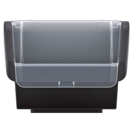Container: Cuvă; neagră; cu blocare cu clichet; 490x298x210mm