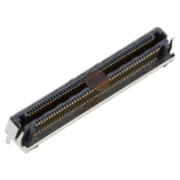 Conector: PCB-PCB; hermafrodit; PIN: 100; 0,5mm; LSHM; gold flash
