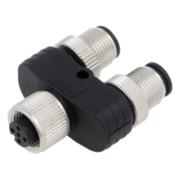 M12 adapter FY-M12A-05F-M12A-05M-T-0100