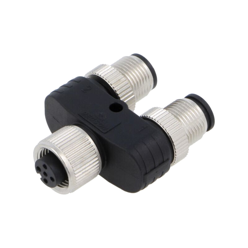 M12 adapter FY-M12A-05F-M12A-05M-T-0100