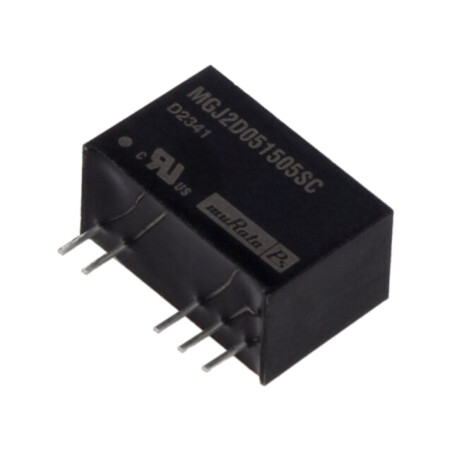 Convertor: DC/DC; 2W; Uintr: 4,5÷5,5VDC; Uieş: 15VDC; Uieş2: -5VDC