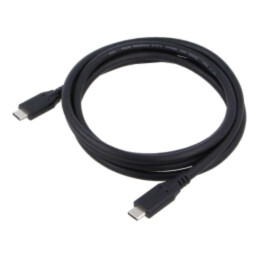 Cablu; USB 4.0; USB C mufă,din ambele părţi; 1,5m; negru; 40Gbps