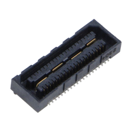 Conector: PCB-PCB; mamă; PIN: 40; 0,8mm; QSE; aurit; SMT; soclu; 2A