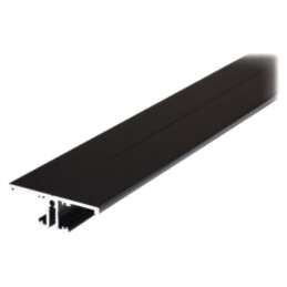 Profi pt.module LED; neagră; L: 1m; BACK10; aluminiu; anodat
