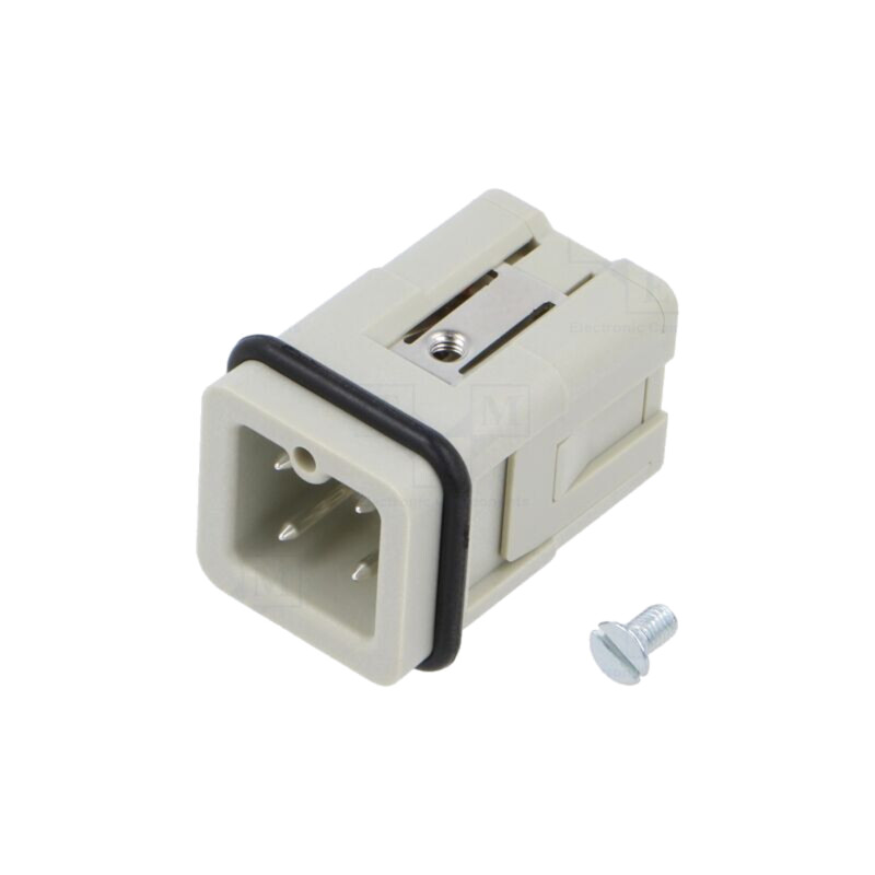 Conector: HDC; inserturi de contact; tată; Han® A; PIN: 4; 3+PE