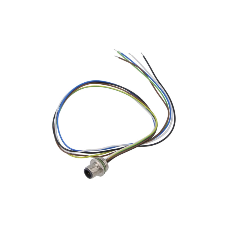 Conector: M12; soclu; PIN: 5; tată; cod A-DeviceNet / CANopen; 0,5m Conector: M12; soclu; PIN: 5; tată; cod A-DeviceNet / CANopen; 0,5m