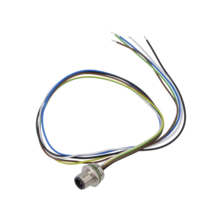 Conector: M12; soclu; PIN: 5; tată; cod A-DeviceNet / CANopen; 0,5m