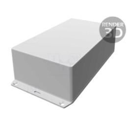 Carcasă: universală; X: 113mm; Y: 193mm; Z: 61mm; cu lame de fixare