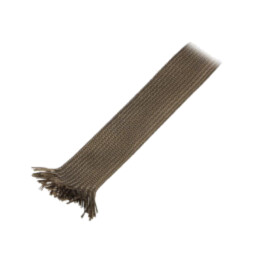 Manşon electroizolant; fibră de bazalt; kaki; -260÷560°C; L: 25m
