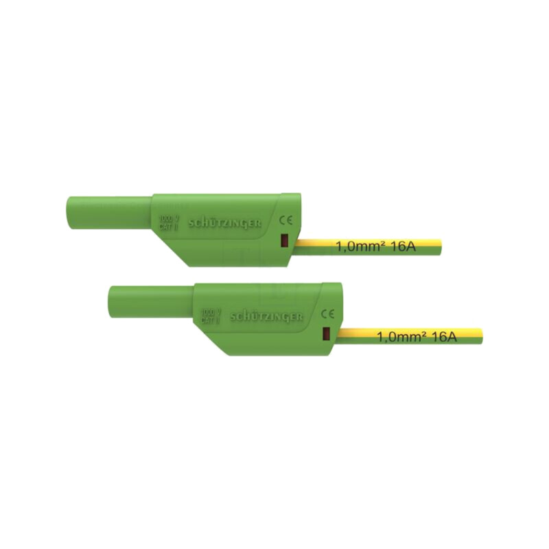 Cablu de măsurare; 16A; mufă banană 4 mm,din ambele părţi