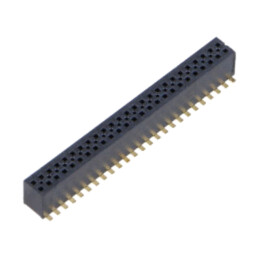 Conector: şiruri pini; tată; PIN: 50; 1,27mm; aurit; SMT; soclu; rolă