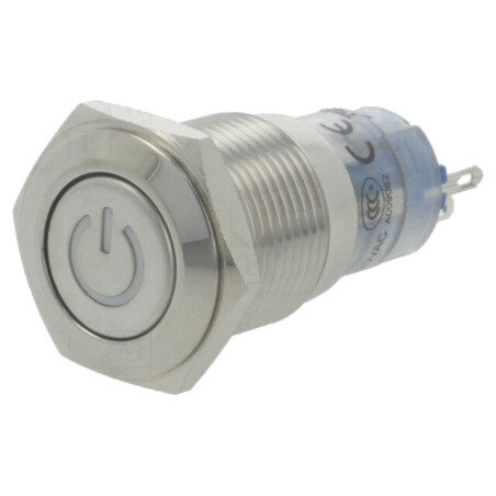 Comutator: anti-vandalism; Poz: 2; SPDT; 0,5A/220VAC; 1A/24VDC
