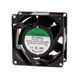 Ventilator: AC; axial; 230VAC; 80x80x38mm; 39m3/h(±7%); 31dBA