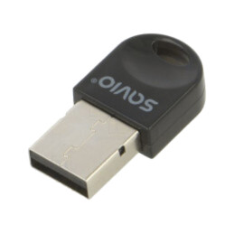Adaptor BT; USB A; Bluetooth 5.3,USB 2.0; cu diodă LED; neagră